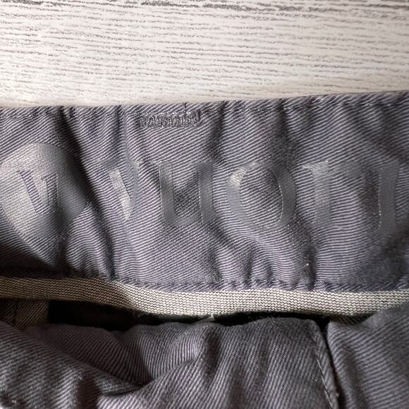 Vuori Pants Mens Size 36 Gray Collins Chino Cotton Blend Smoke Beryl Comfort - Picture 12 of 16